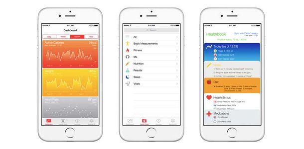 iOS health app