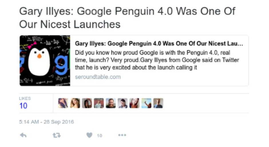 Twitter Penguin 4.0