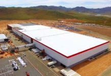 Tesla Gigafactory Battery Production