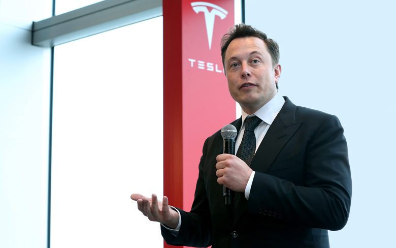 Elon Musk Tesla Public