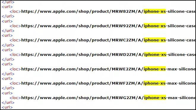 Apple iPhone XS Leak
