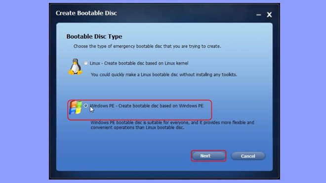 Create Bootable Disk
