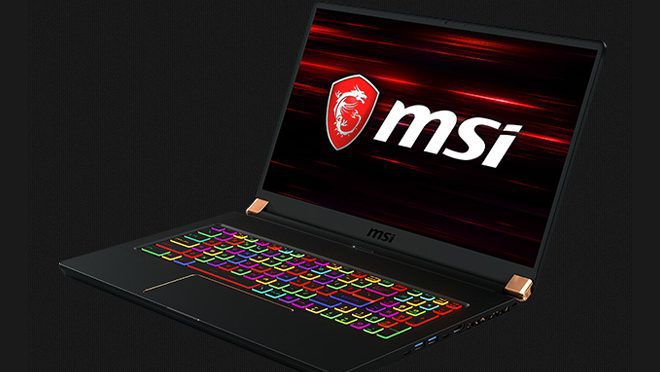 MSI GS75 Stealth gaming laptop