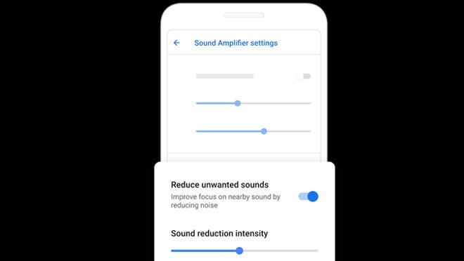 Sound Amplifier Setting