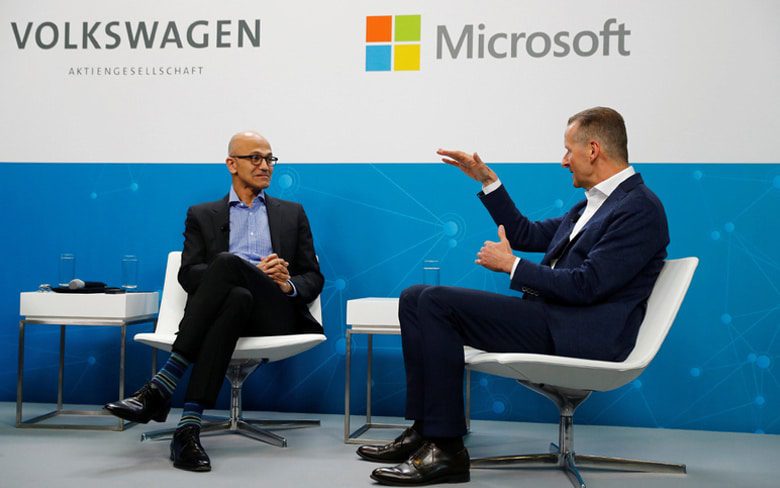 Volkswagen Collaborates with Microsoft