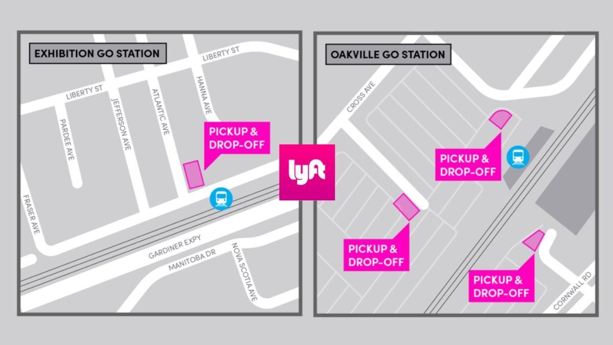 Feature Lyft Go Metrolinx