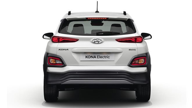 Hyundai Kona Electric Back Design