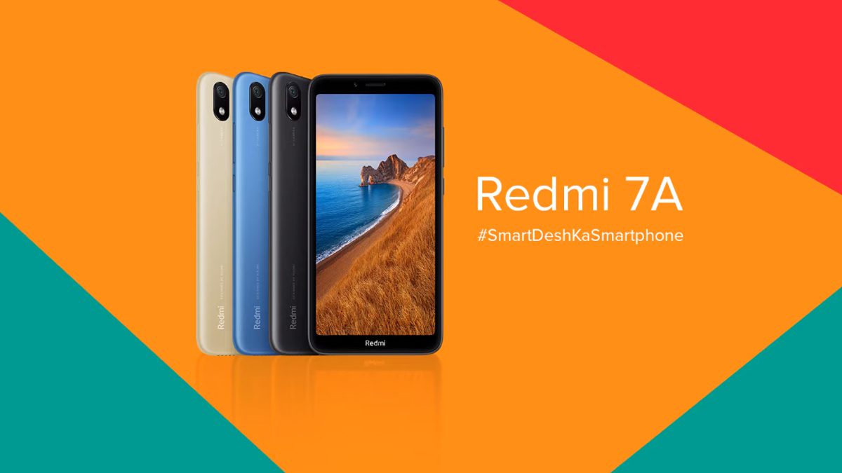 Xiaomi Redmi 7A India phone