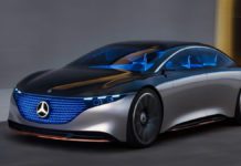 Mercedes Benz Vision EQS Concept Car
