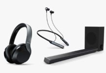Philips Headphones And Soundbar