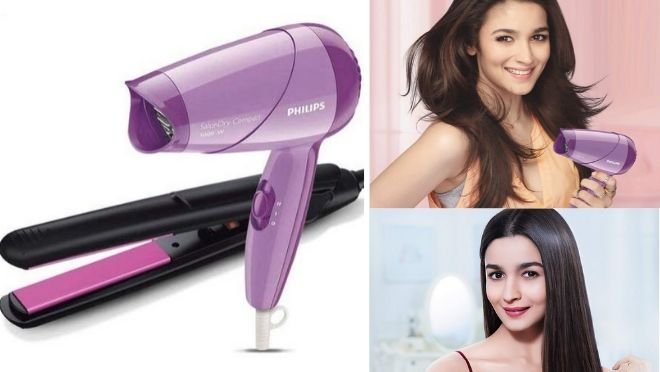 Philips Straighter and Dryer combo