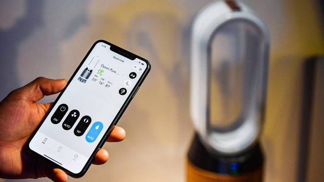 dyson air purifying app