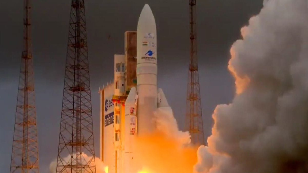 ISRO's GSAT-30 satellite successfully launched