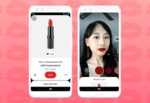 Pinterest AR Makeup App