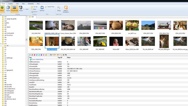view metadata in windows