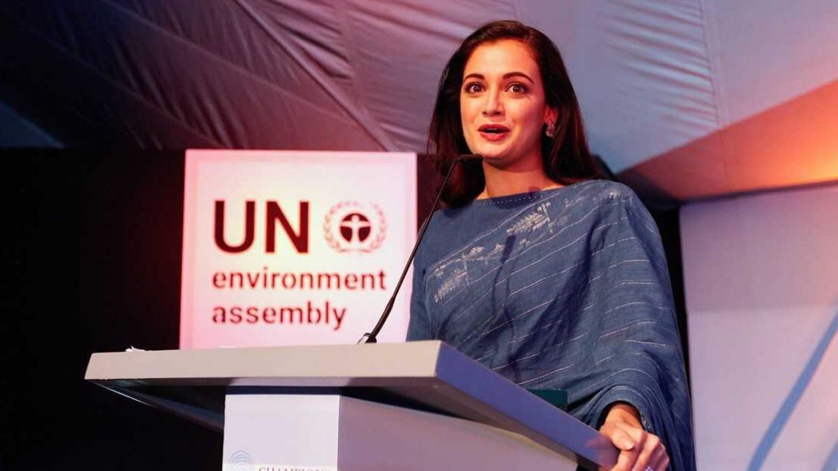 Dia Mirza At A UNEP