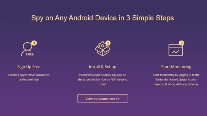 android device spy steps