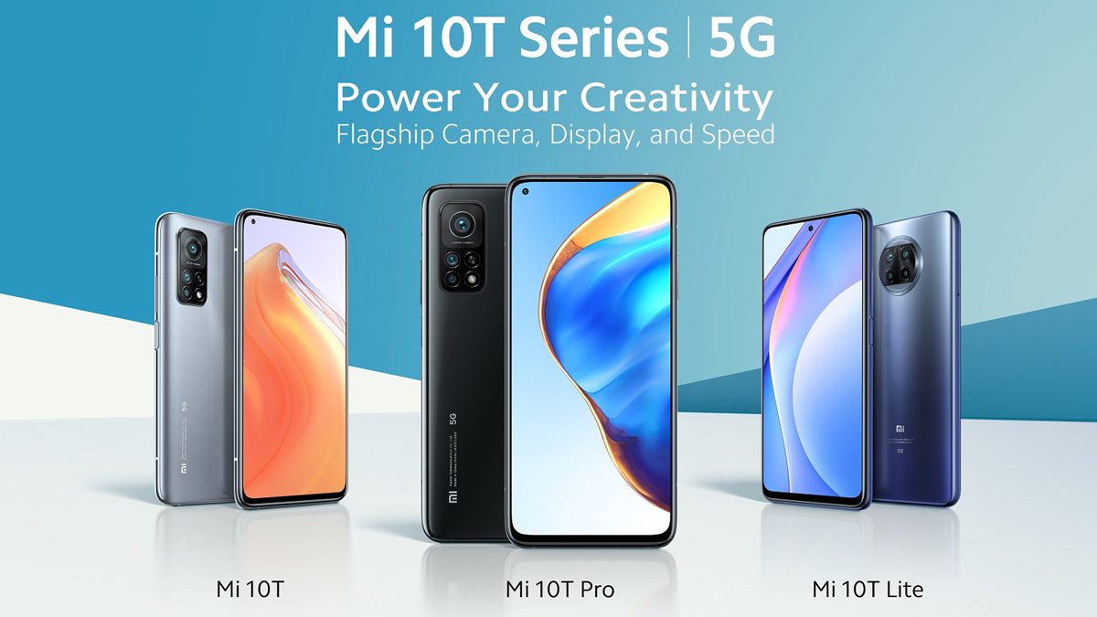 Mi 10T Series Launched