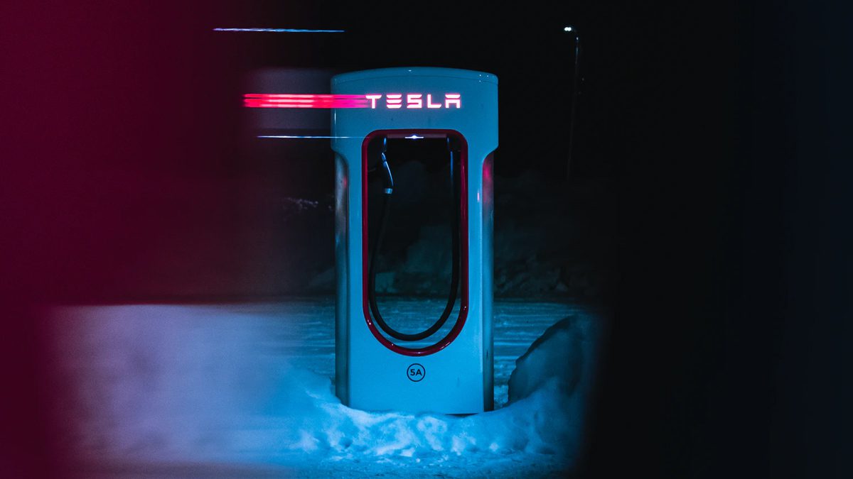 Tesla Largest Charging Station