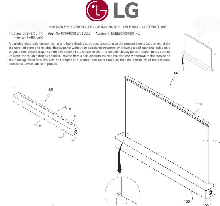 lg rollable display