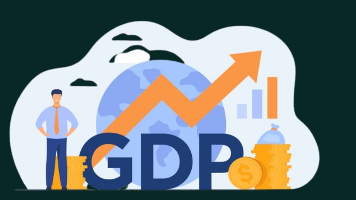 GDP Growth Arrow Chart