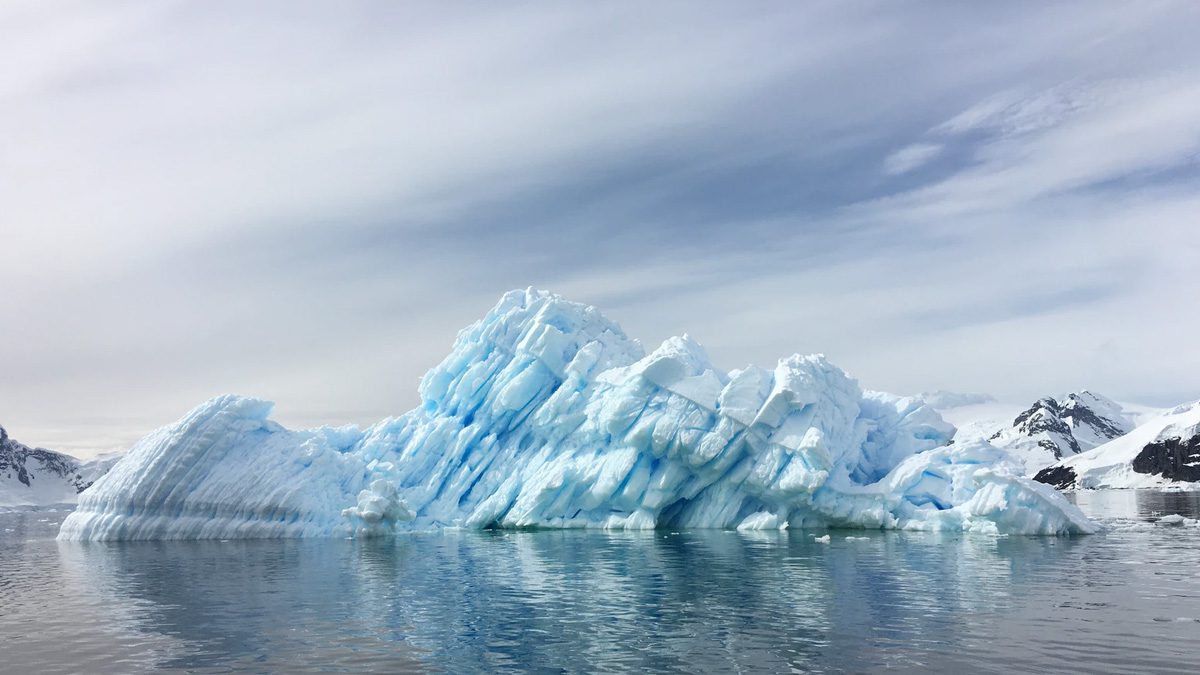 Glacier In Antarctica