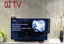 OnePlus Smart TV on Flipkart