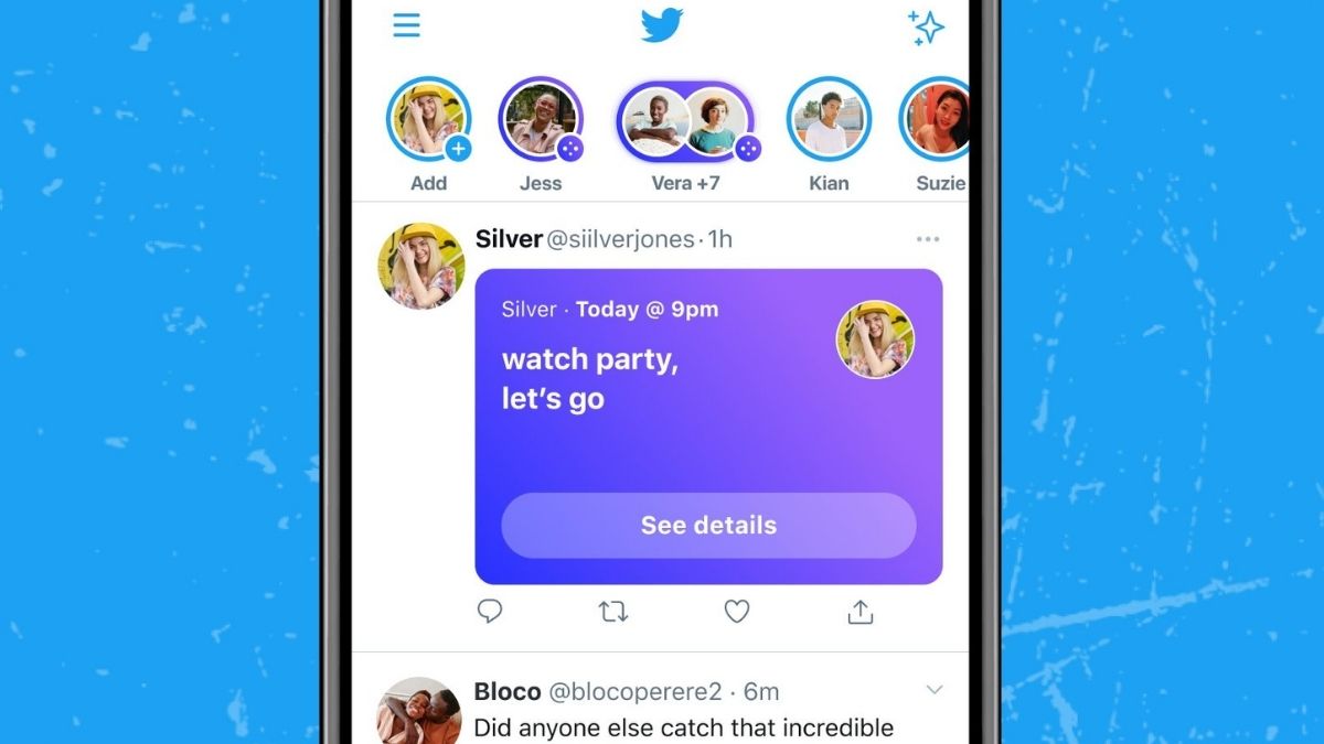 Twitter Spaces Screen