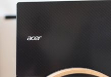 Acer Text In Black