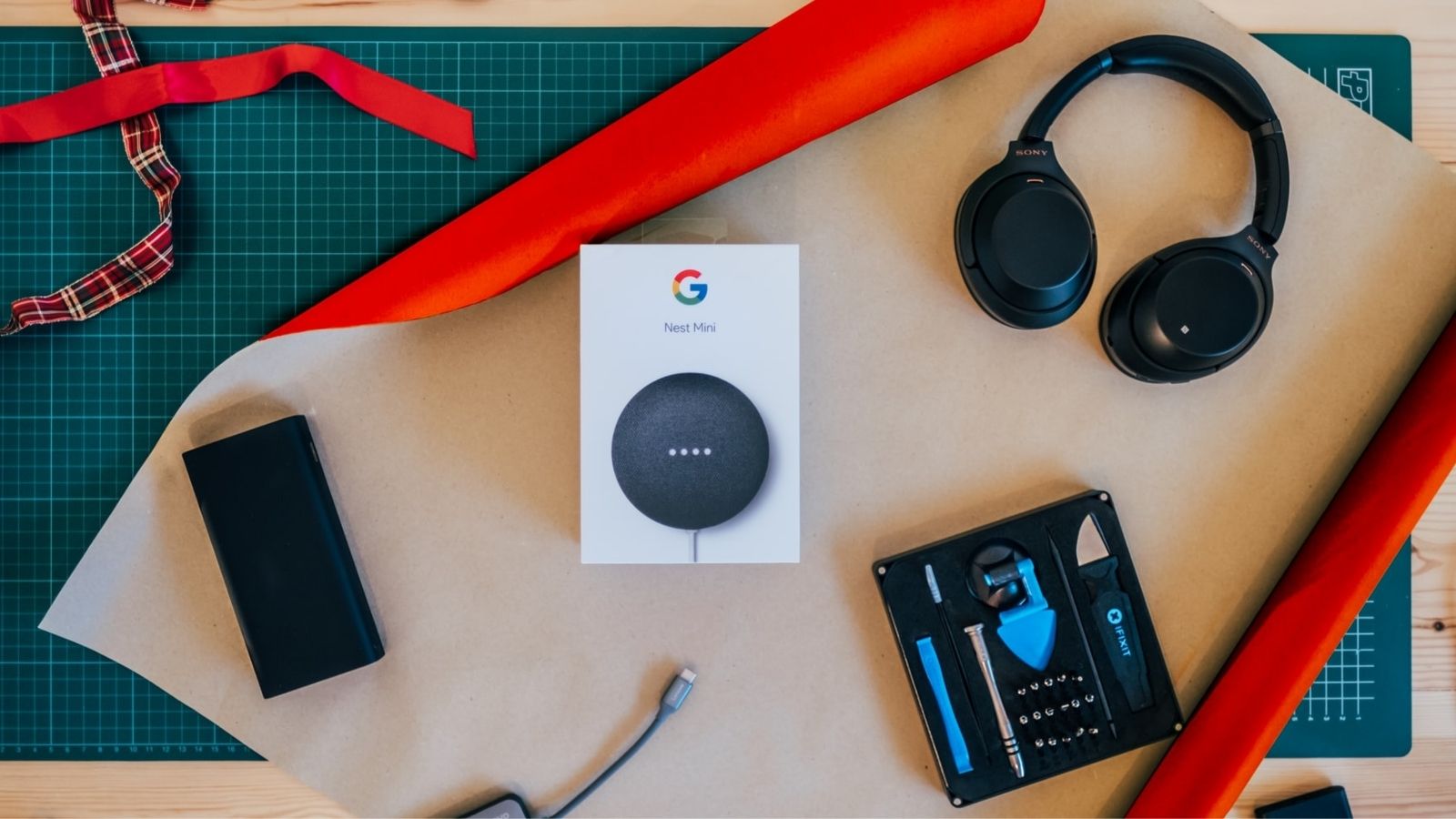 Google Nest Mini And Gadgets