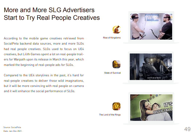 more slg ads