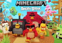 Angry Birds have arrived in Minecraft with a new adventure world DLC