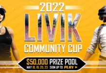 PUBG Mobile 2022 Livik Community Cup