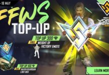 Free Fire FFWS Top-up Event