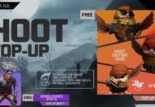 Free Fire Hoot Top-up event