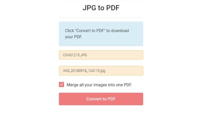 JPG to PDF