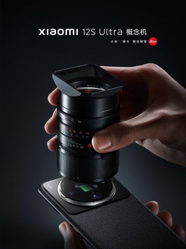Xiaomi 12s Ultra Concept Revealed Support Leica Lens
