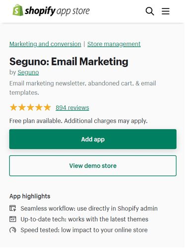 Seguno Email Marketing