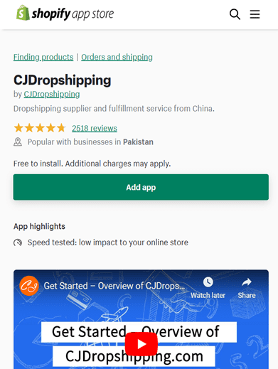 CJDropshipping