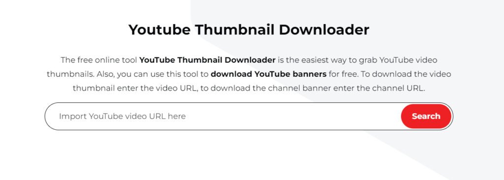 Youtube Thumbnail Downloader