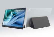 LG new gram +view 16MR70 Portable Monitor